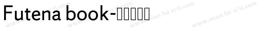 Futena book字体转换